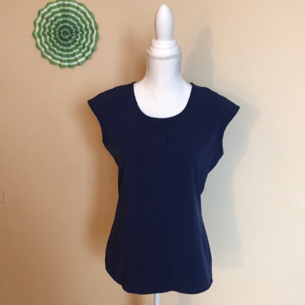 Final touch short sleeve medium blouse